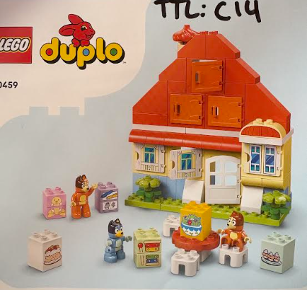 Bluey Duplo House