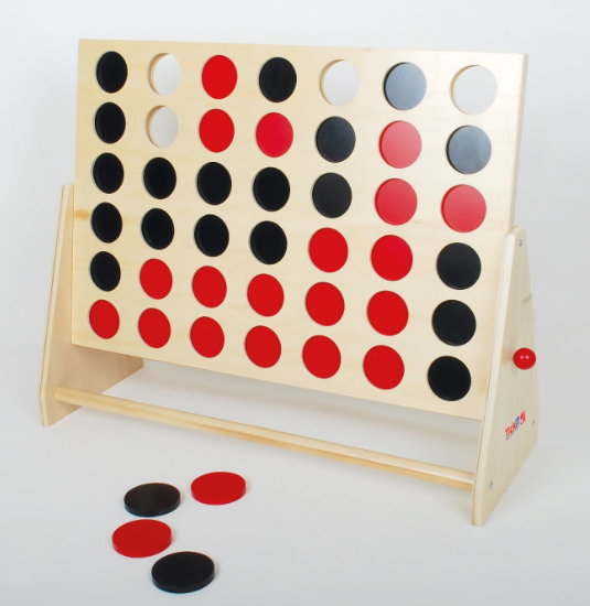 Giant Wooden Connect 4 Game