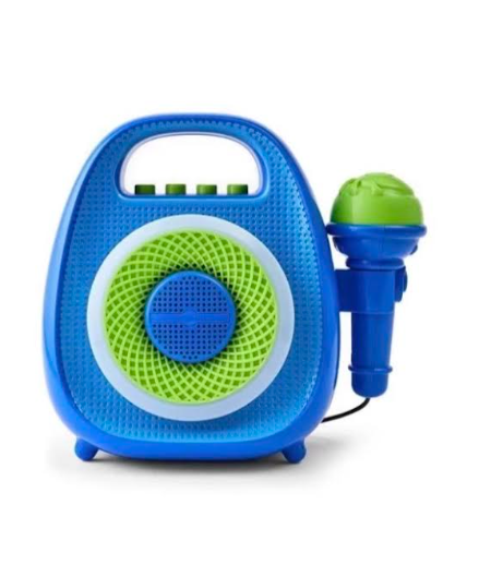 Kids bluetooth portable karaoke speaker with microphone
