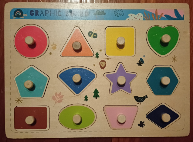 Shape Peg Puzzle